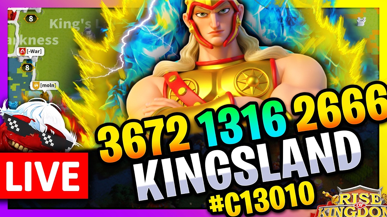 KINGSLAND: 3672 - 1316 - 2748 - 2666 🔥 LIVE! 🔴 #C13010