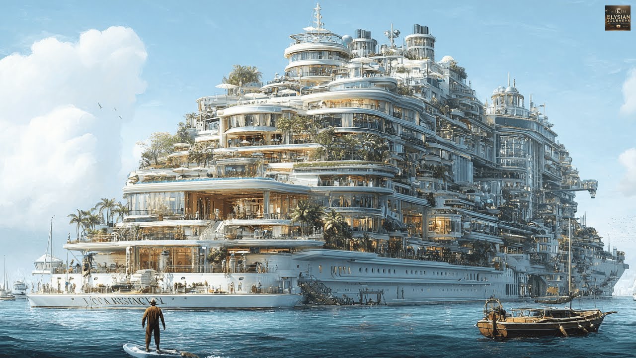 Inside the $200 Million Ship — A Hidden City Floating at Sea