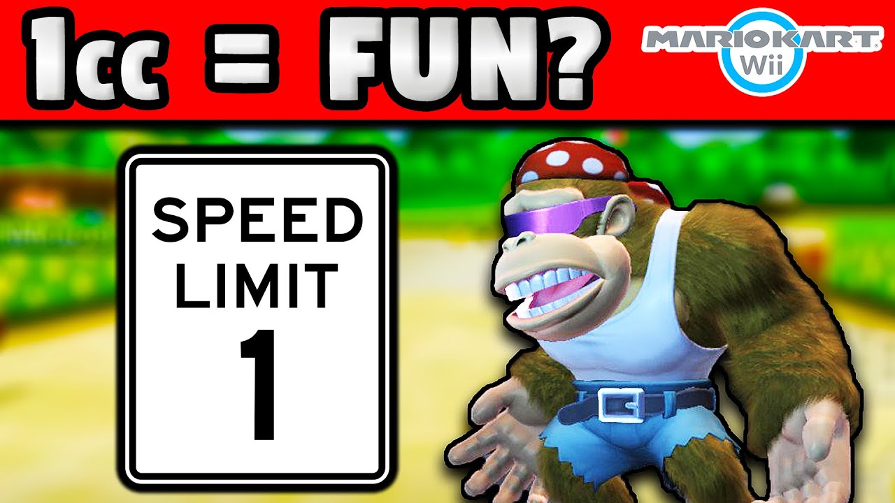 Как сделать 1cc более увлекательным... в Mario Kart Wii