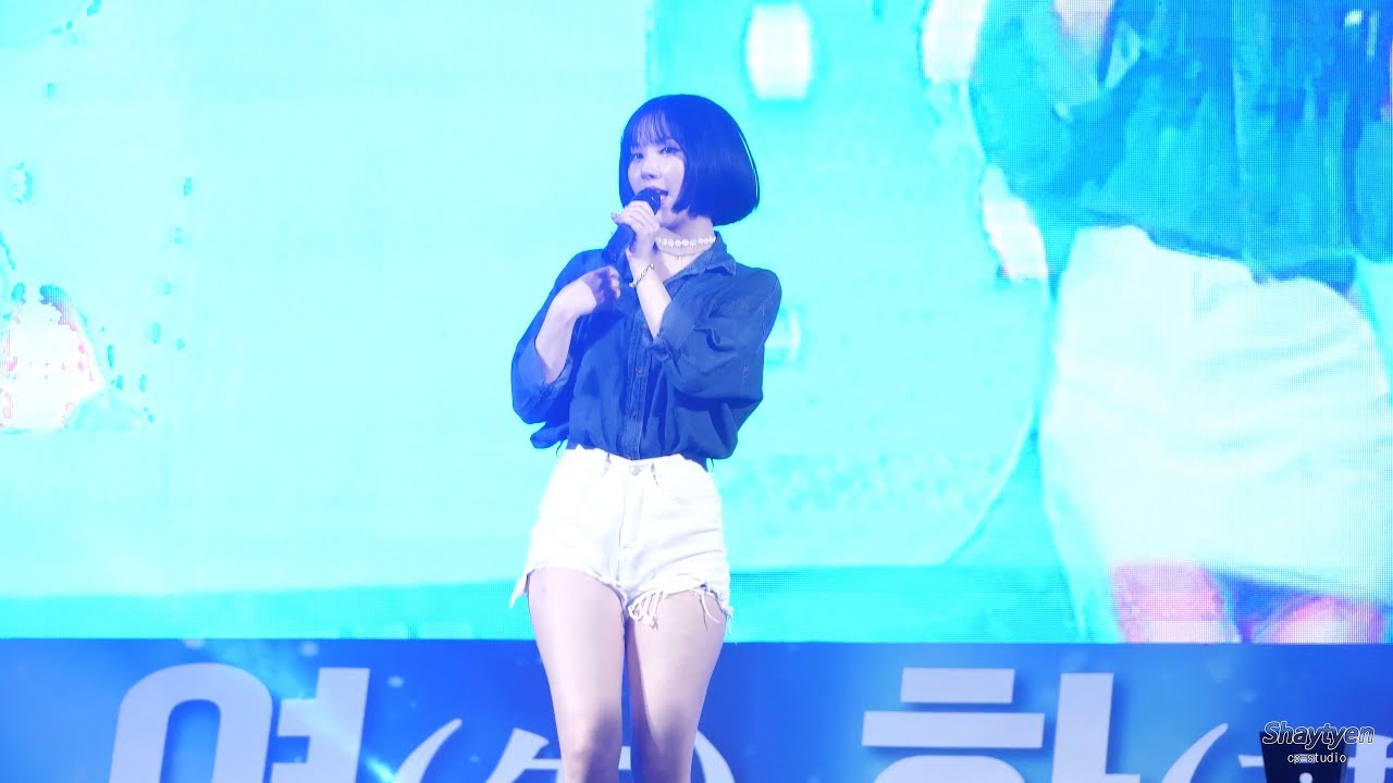 180920.울산대.여자친구(GFRIEND) - Vacation. 은하(Eunha) 직캠(Fancam).by.Shaytyen