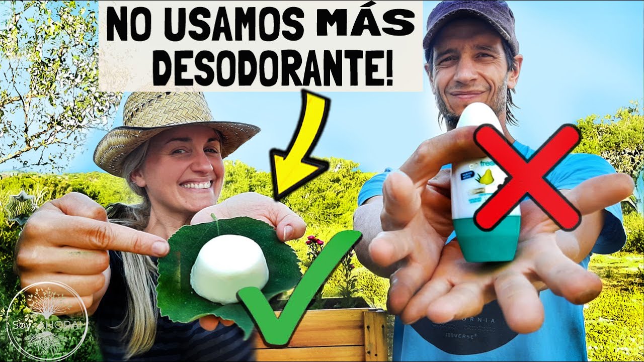 ❌NO USAMOS MÁS DESODORANTE!! | 2 Recetas de DESODORANTE Natural, en BARRA y en CREMA ECONÓMICAS!💪😊