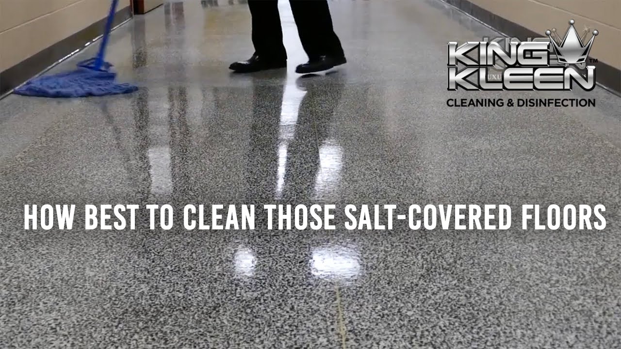 Clean those salt covered floors