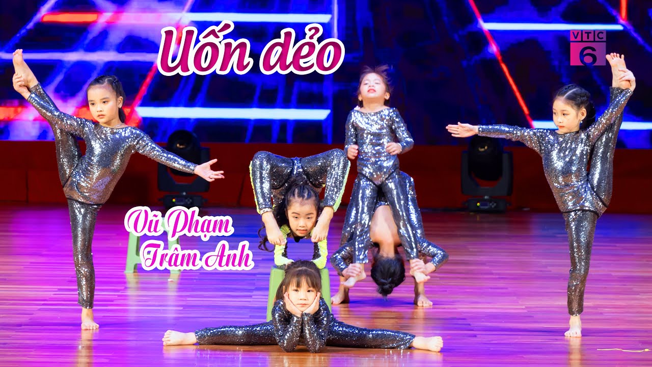 6 cô bé UỐN DẺO như không xương - Vũ Phạm Trâm Anh & 5 bé | Chung kết Angel Baby
