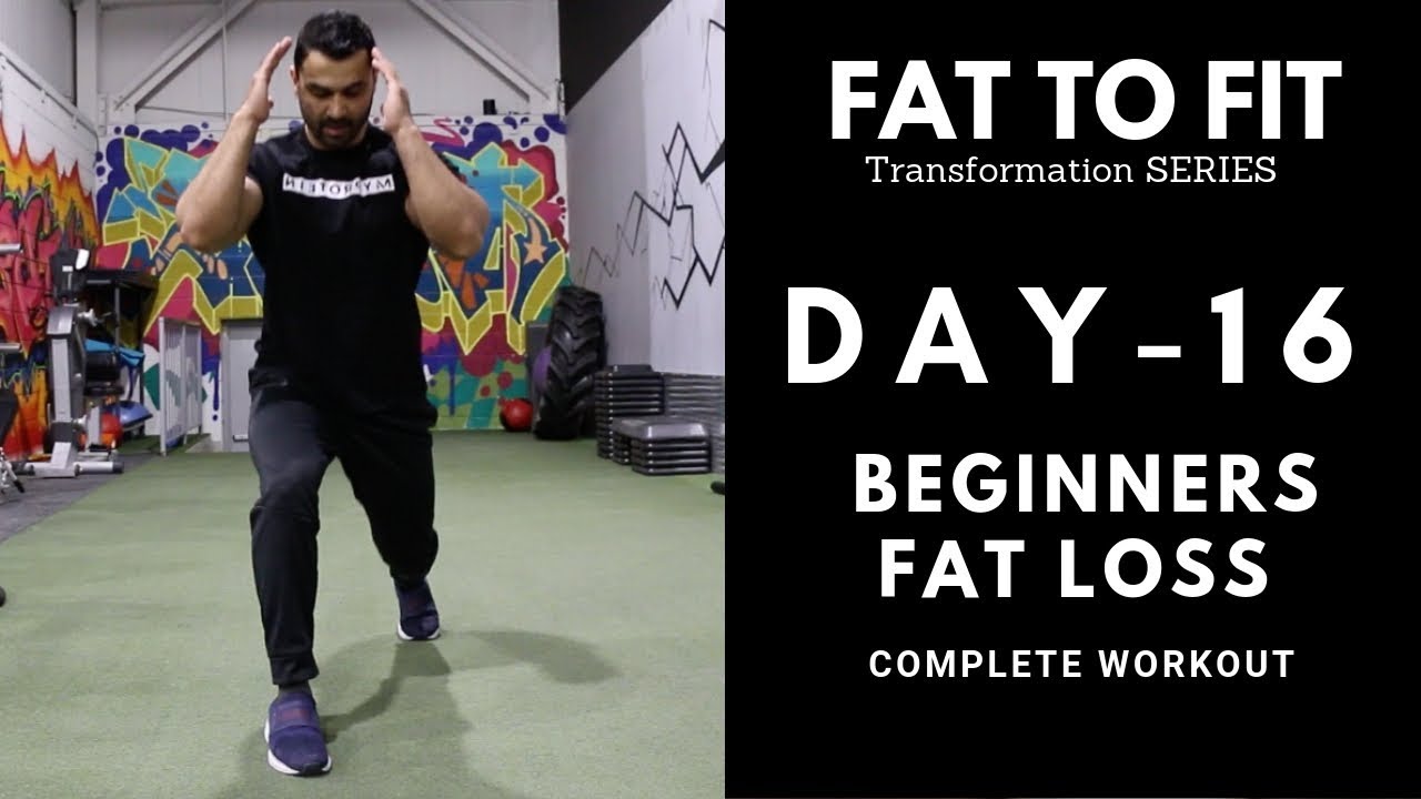 Beginners FAT LOSS Workout! Day-16 (Hindi / Punjabi)