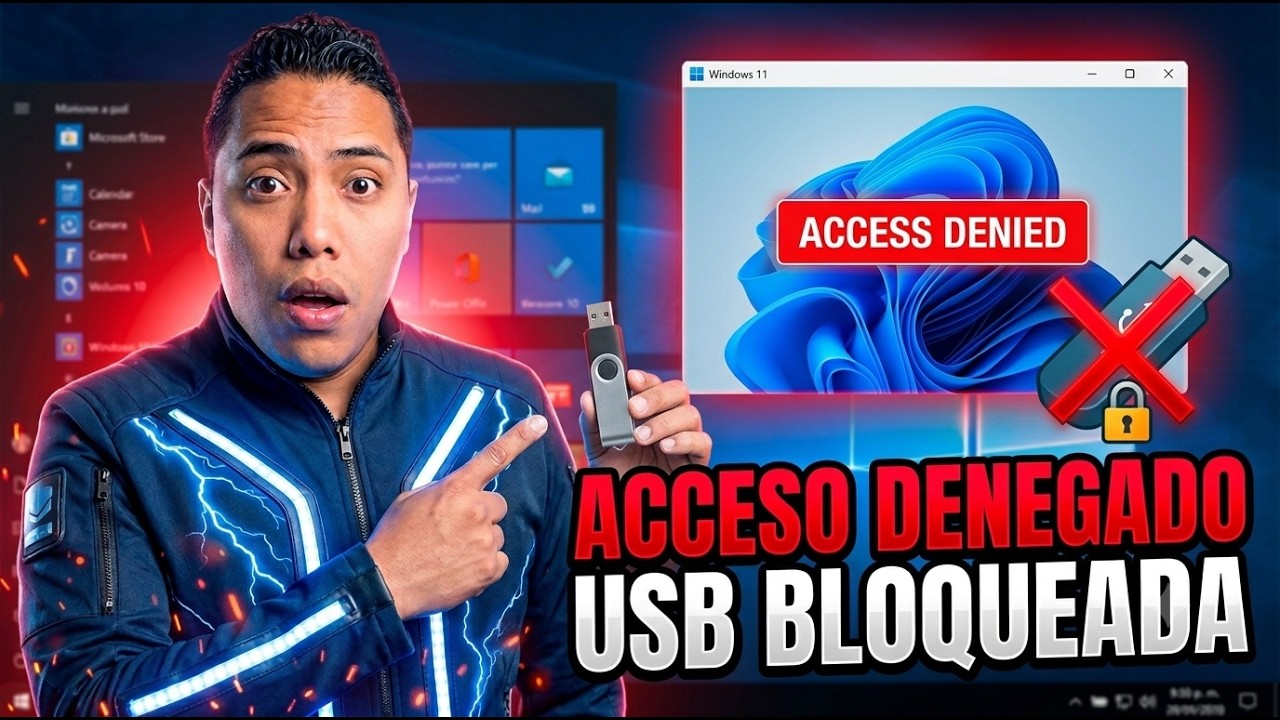 Acceso Denegado | No Puedo Abrir USB 🚫 | &iexcl;Soluci&oacute;n! ✅