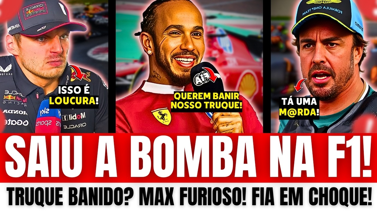 Lewis Hamilton HUMILHA Rivais com TRAPAÇA da Ferrari | Verstappen SOLTA BOMBA na Red Bull | Mercedes