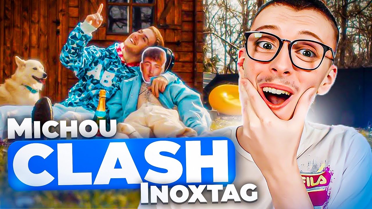 RÉACTION au CLIP de MICHOU - LETTRE À MON POTE ! (Michou clash Inoxtag)