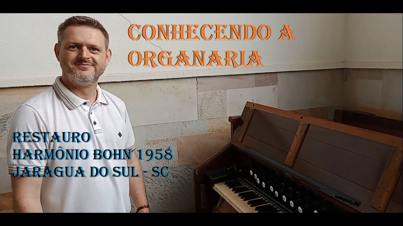 CO 01 - Restauro Harmônio Bohn 1958 - Jaraguá do Sul -- Buscando o órgão e primeiras impressões