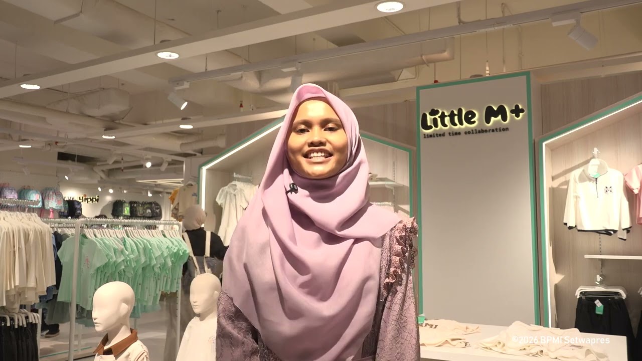 Wapres Ajak Anak Panti Sosial Belanja Baju Lebaran di Blok M