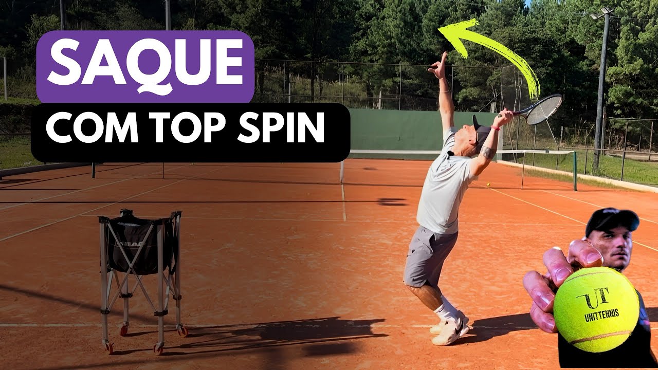 Destrave De Vez Seu Saque Top Spin (Kick) Com 3 Exercícios Simples