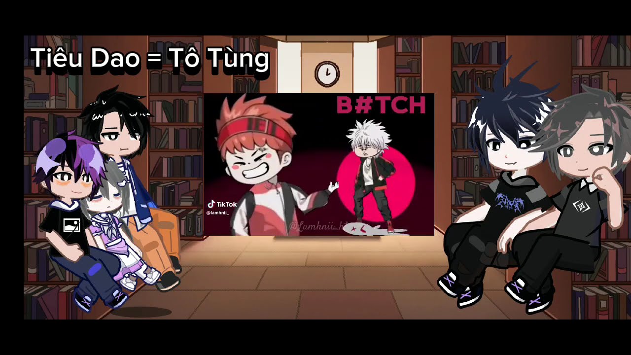Xuyên không vào tiểu thuyết react to Tô Tùng as fandom gấu p1/? #fandomgau #gachalife2