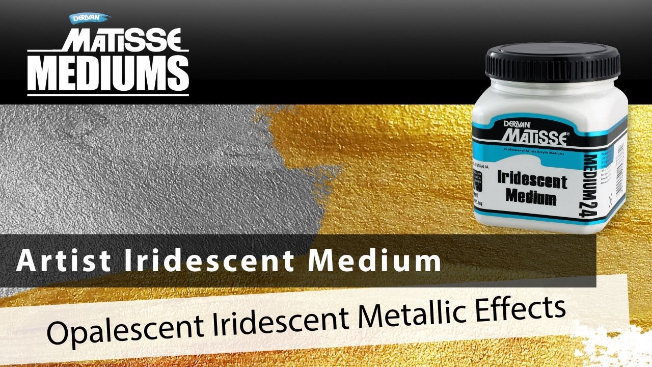 Artist's Iridescent Medium | Opalescent, Pearlescent, Metallic, Effects | MM24