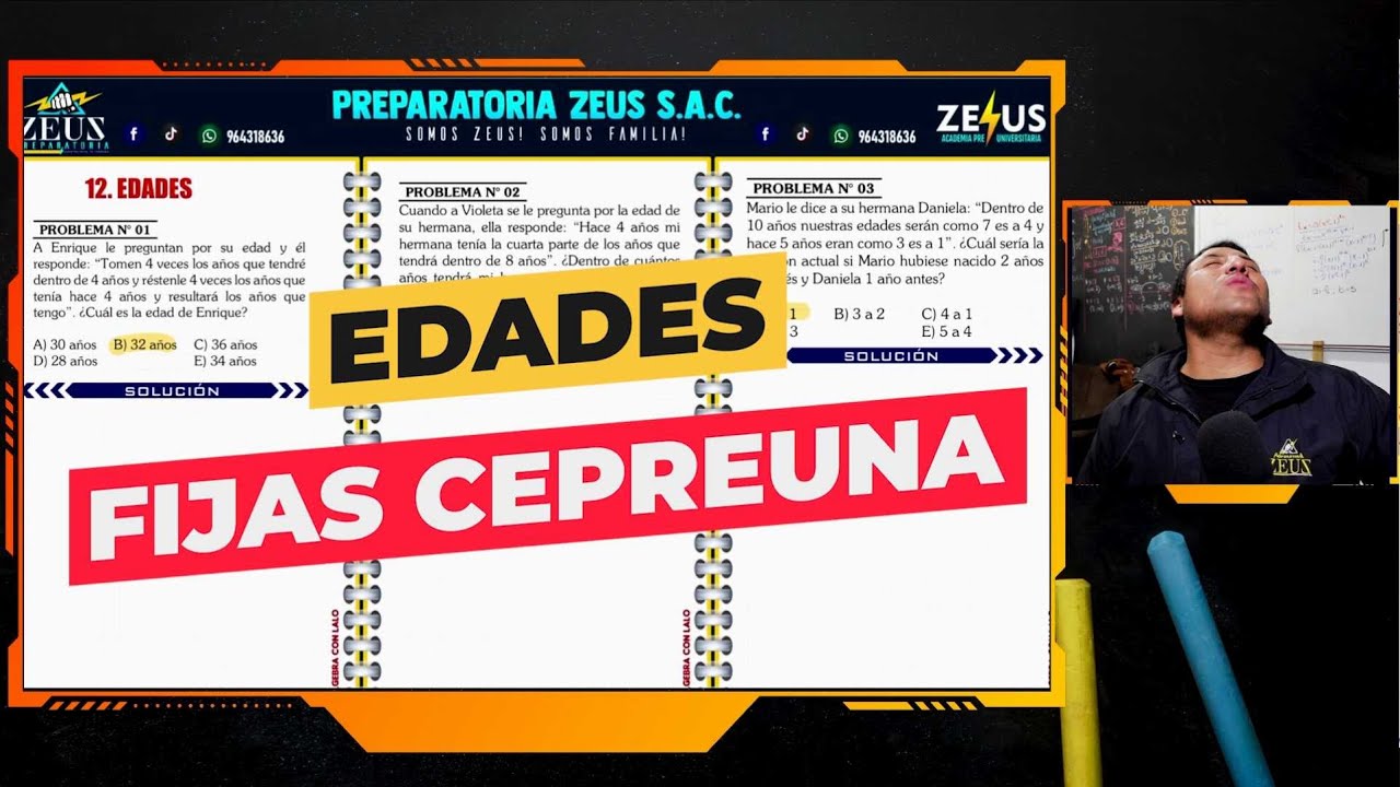 EDADES | FIJAS CEPREUNA