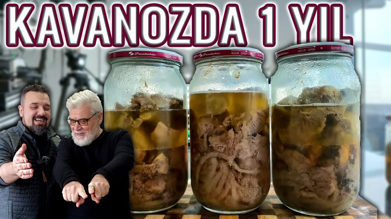 KAVANOZDA 1 YIL (Kavanozda 1 Yıl Saklanabilen Et Konserve Tarifi) 1 Year in a Jar: How to Preserve