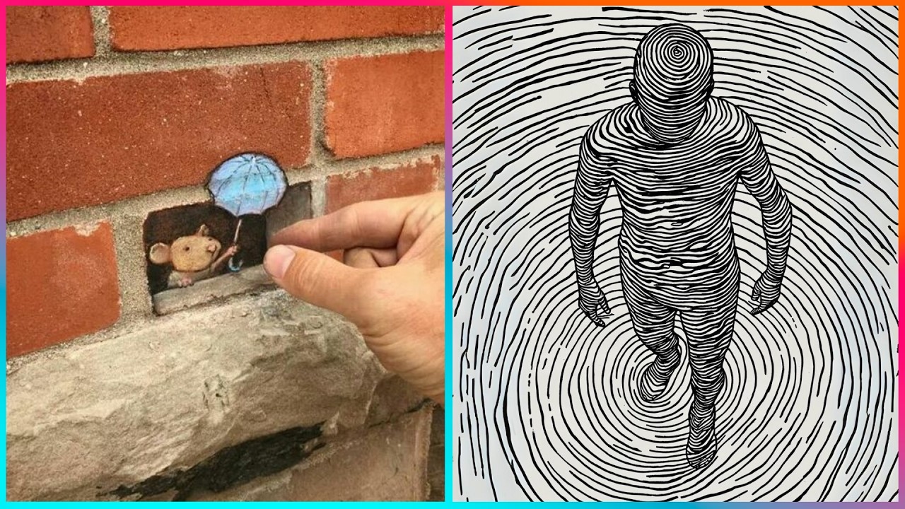 Креативное 3D-ИСКУССТВО Совершенно Нового Уровня ▶ 5