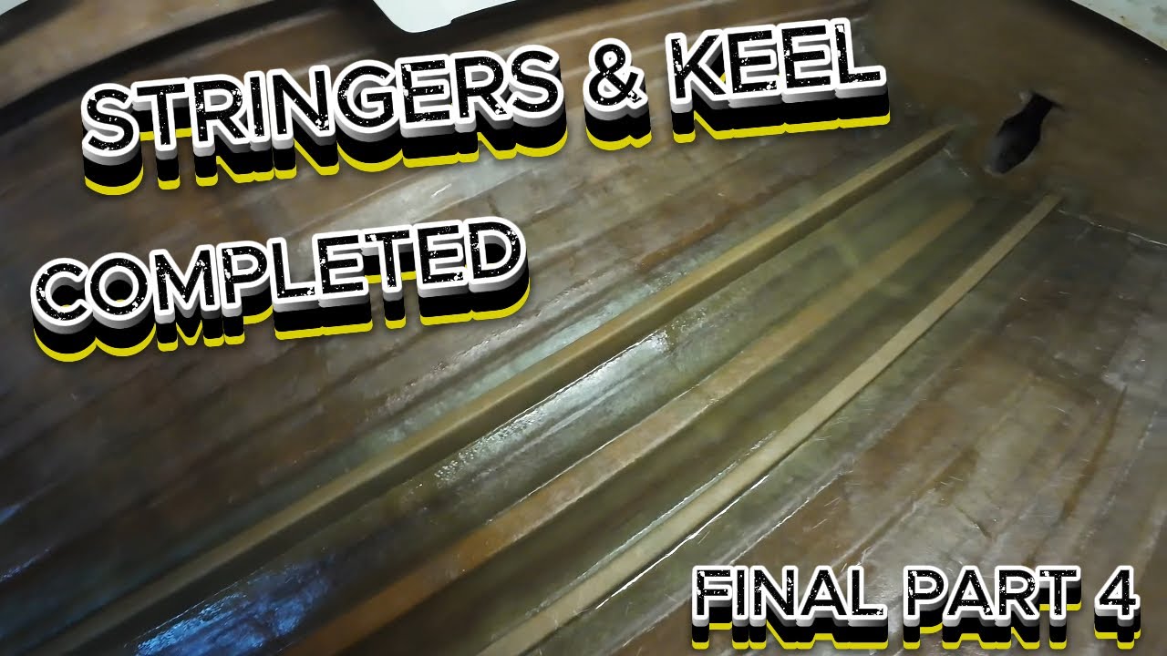 HOW TO FIBREGLASS YOUR BOAT STRINGERS