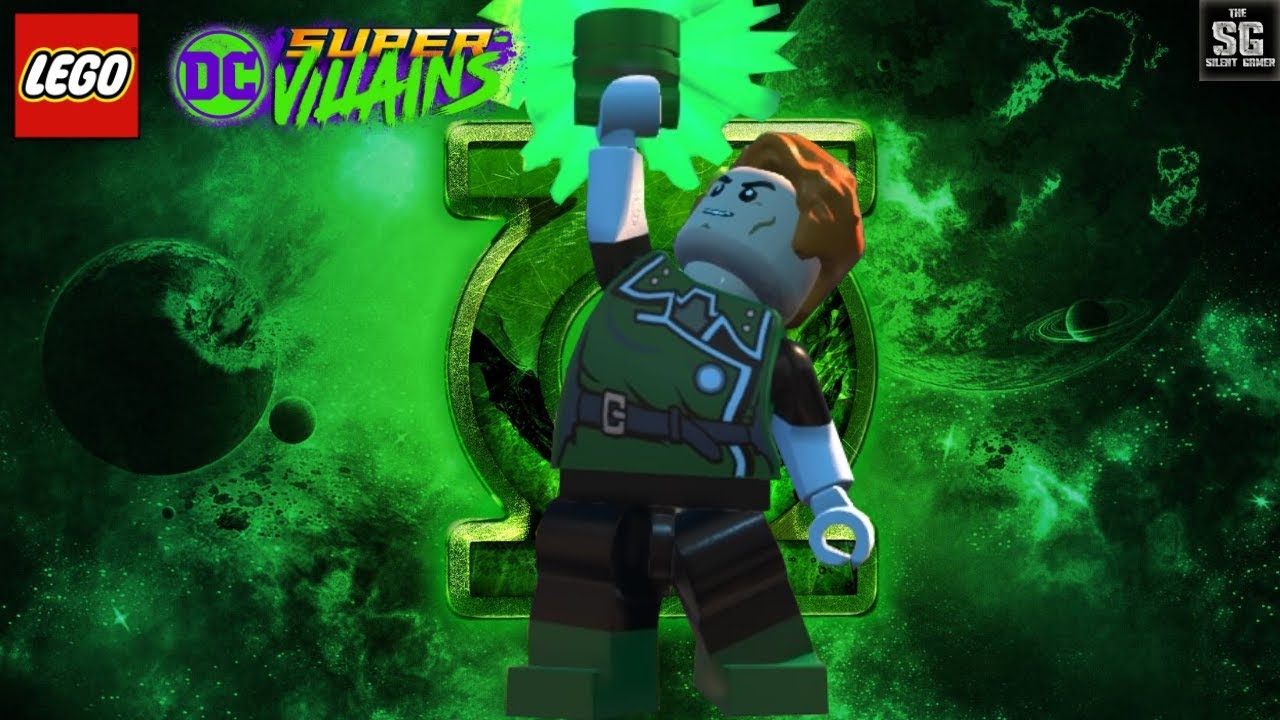 Lego DC Super Villains How to make Green Lantern (Guy Gardner)