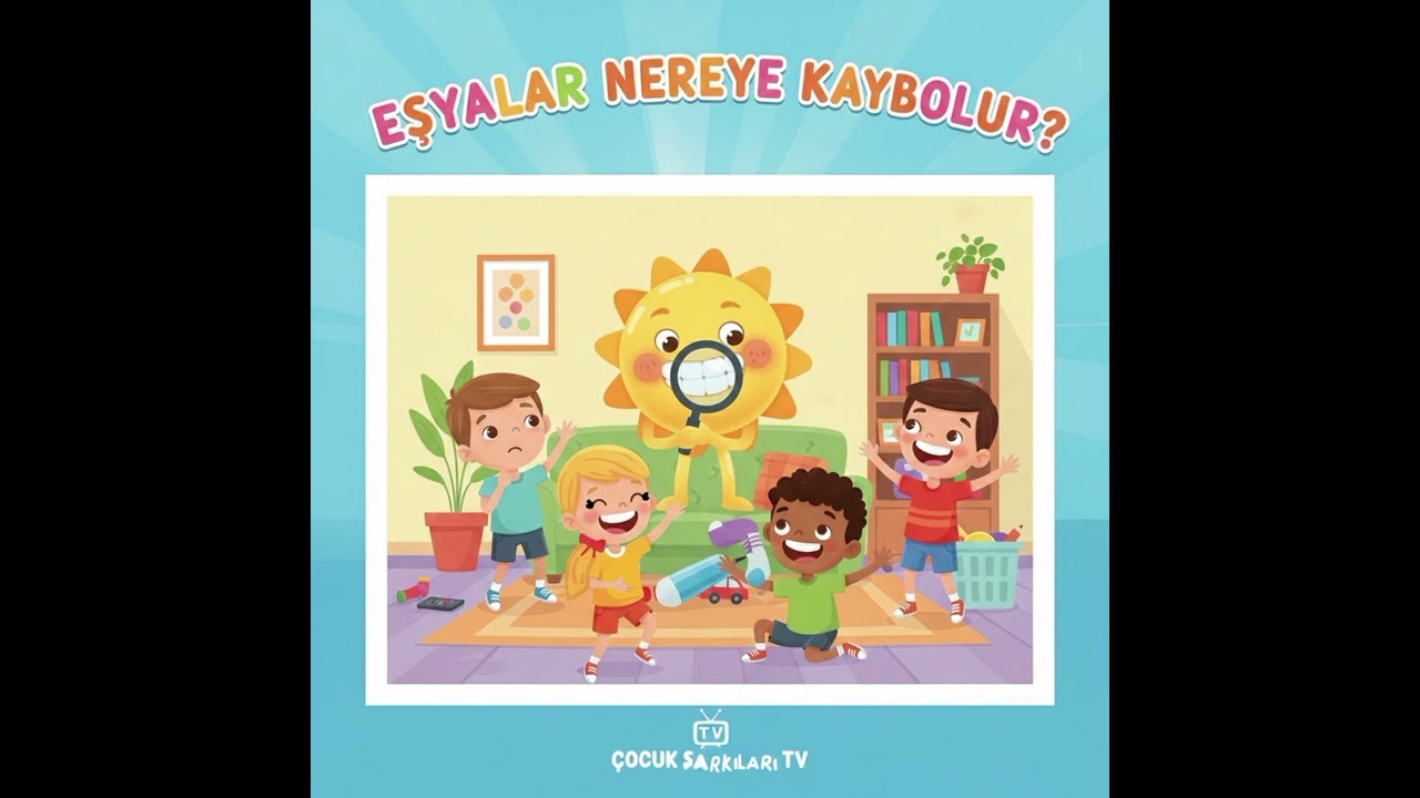 Eşyalar Nereye Kaybolur? | Eğlenceli ve Eğitici Çocuk Şarkısı (Düzenli Olma Şarkısı) 