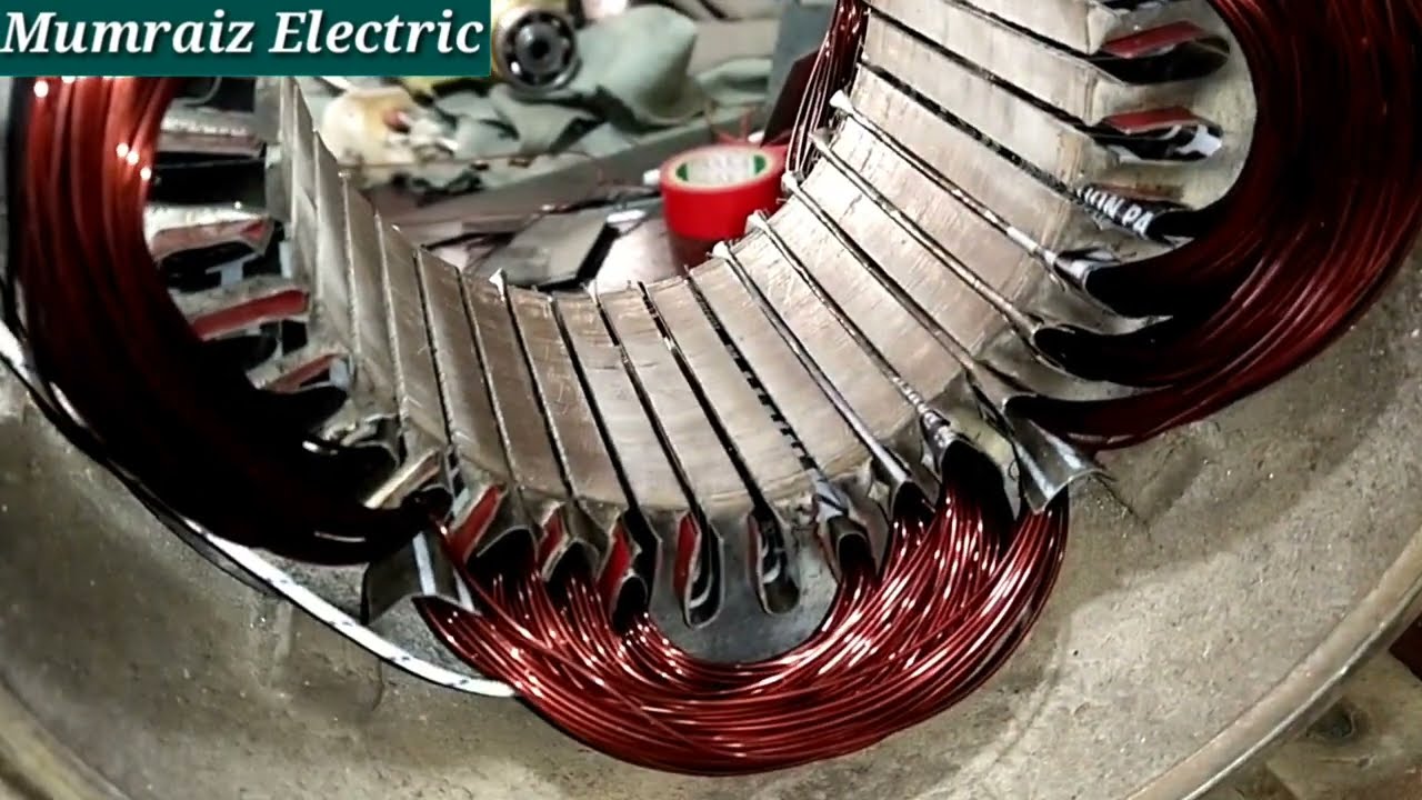 Toka motor with original silver and copper Winding data / Toka motor series and parallel connection