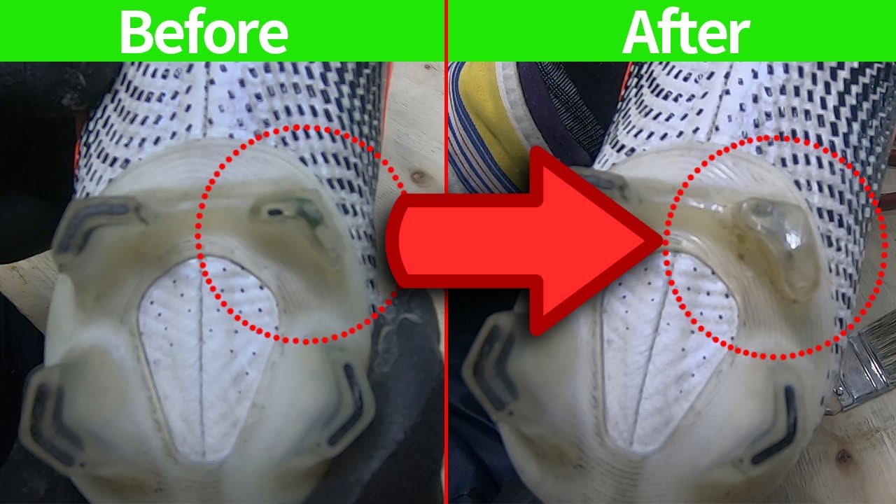 How to repair broken FG cleats by welding - Nike - Mercurial Vapor XIII FG