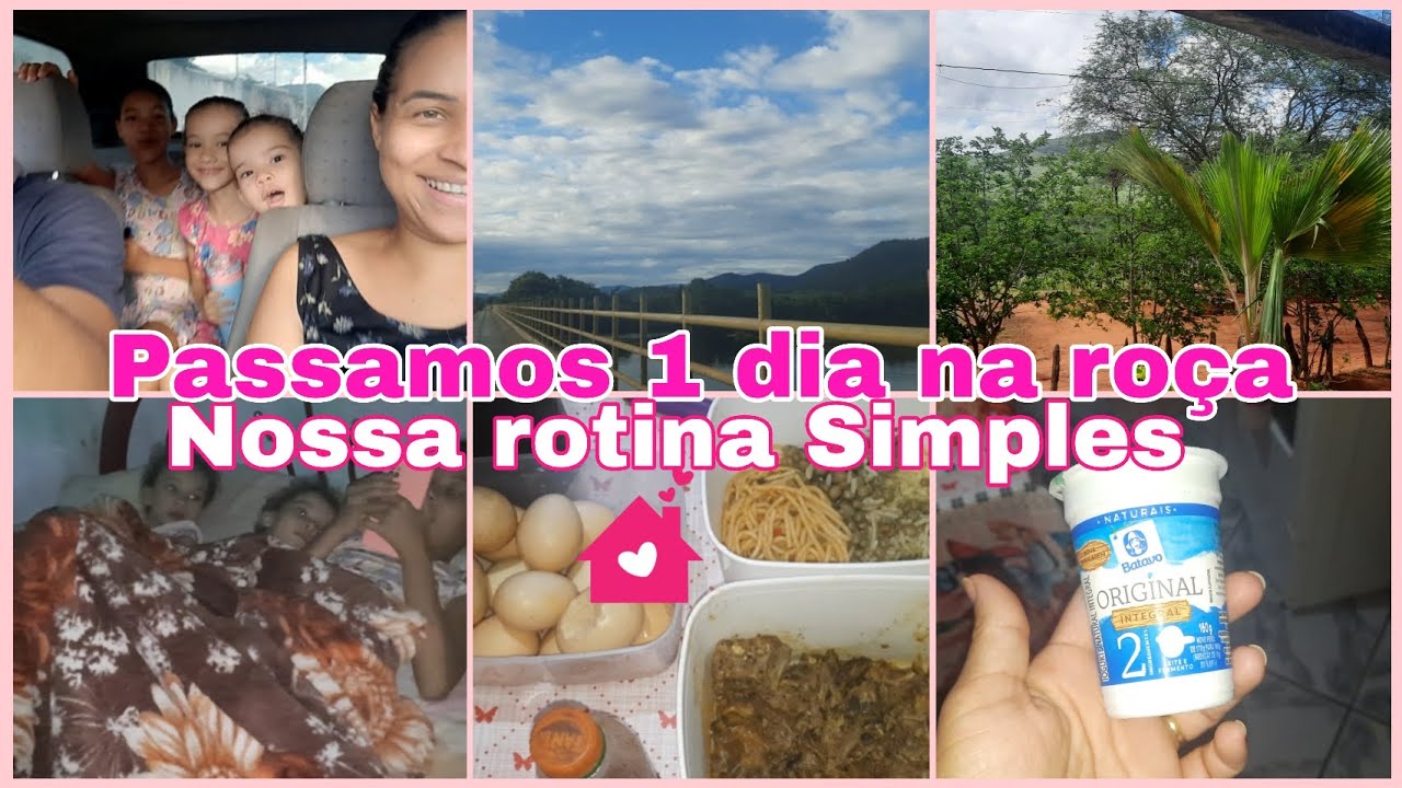 NOSSA ROTINA REAL NA ROÇA COM AS CRIANÇAS| PASSAMOS 1 DIA LÁ| FIZ IOGURTE NATURAL🏡🤰🩷