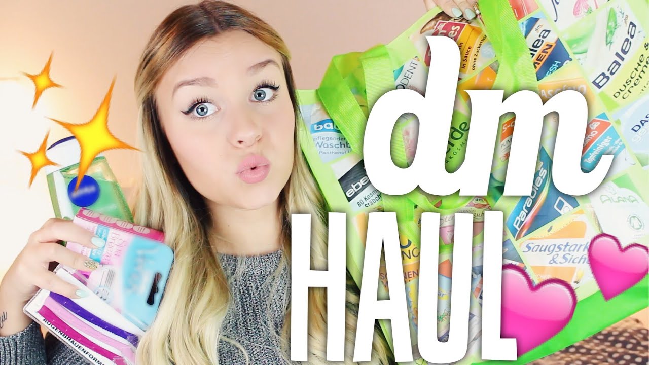 dm HAUL + große Verlosung  ♡ |  Dagi Bee