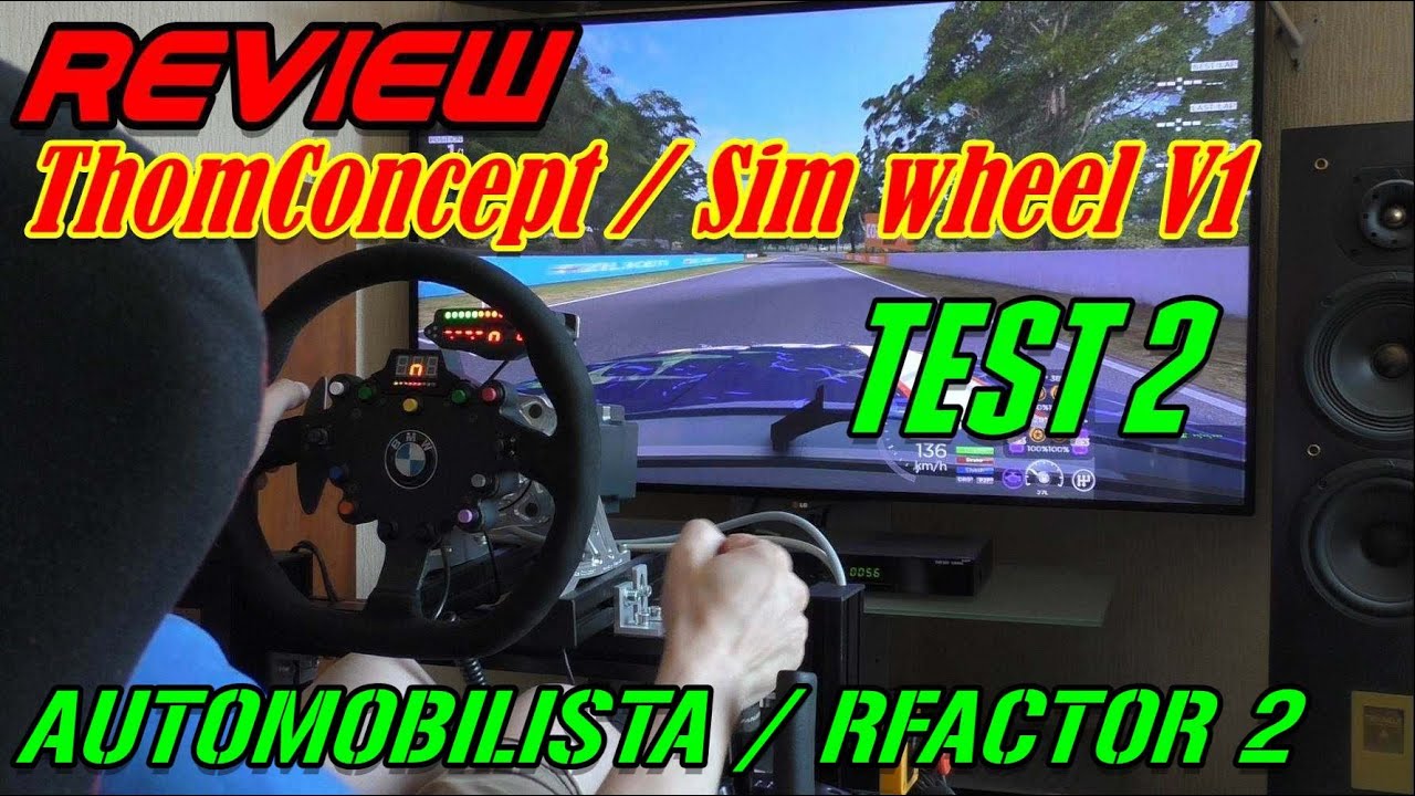 ThomConcept Sim wheel V1 #2eme test#