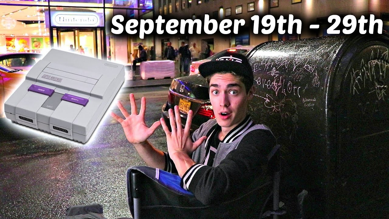 [DAY 1/10] The 10 Day Wait to be FIRST for the SNES Classic BEGINS!!