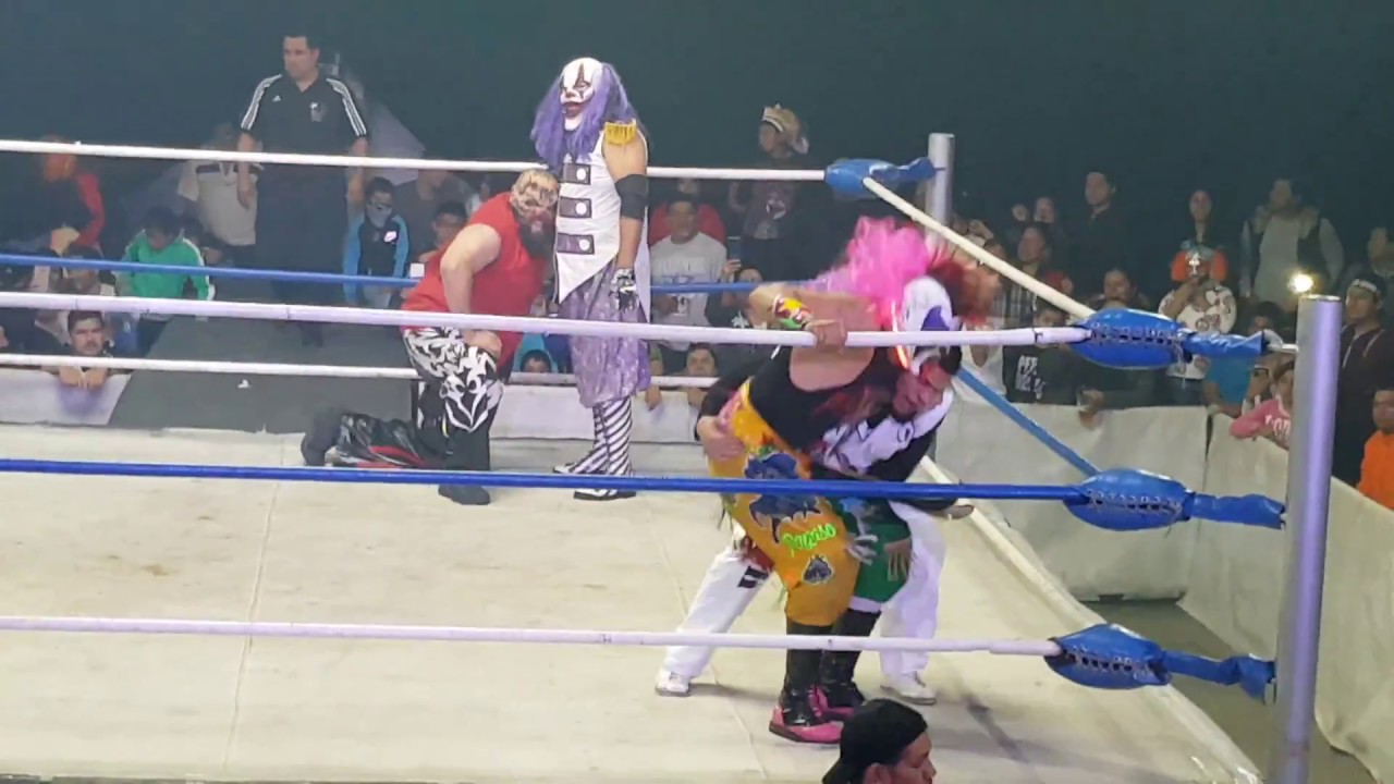 PSYCHO, PAGANO Y MURDER VS LA MÁSCARA, MONSTHER Y DAVE  EN LA ARENA LÓPEZ MATEOS