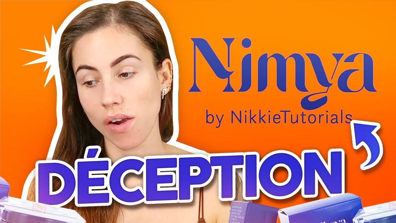 JE TESTE LA MARQUE DE NIKKIETUTORIALS
