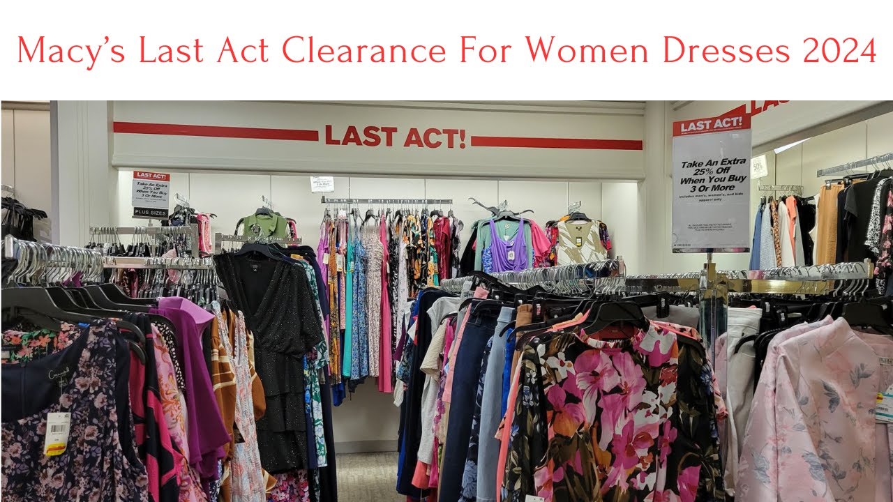 Macy's Last Act Clearance For Women Dresses 2024 I Shop With Me