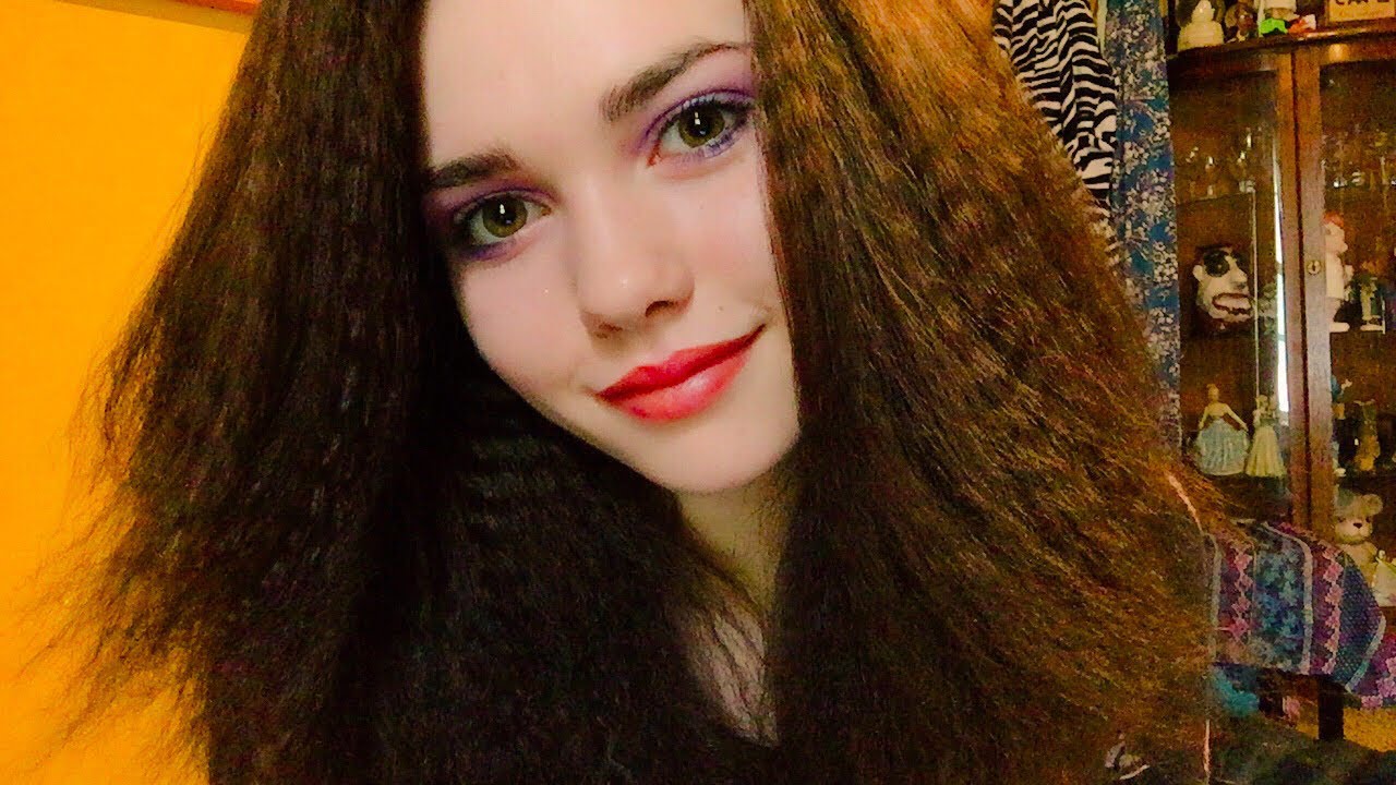 Prim ASMR Crimping My Hair 💛