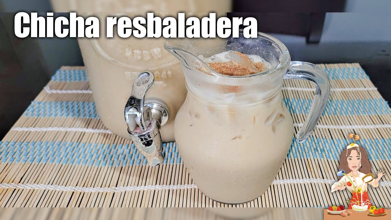 CHICHA RESBALADERA Bebida tradicional de Guayaquil, con una taza de arroz rinde más de 6 litros