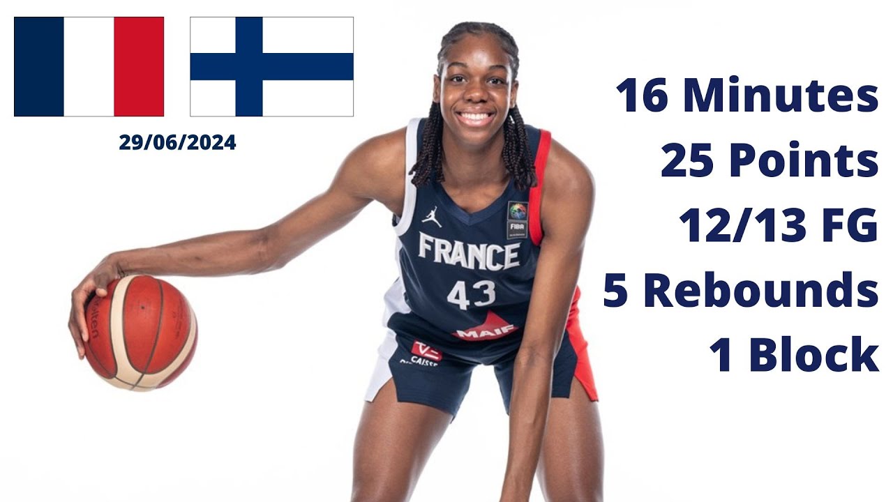 Dominique Malonga 25 Points vs Finland