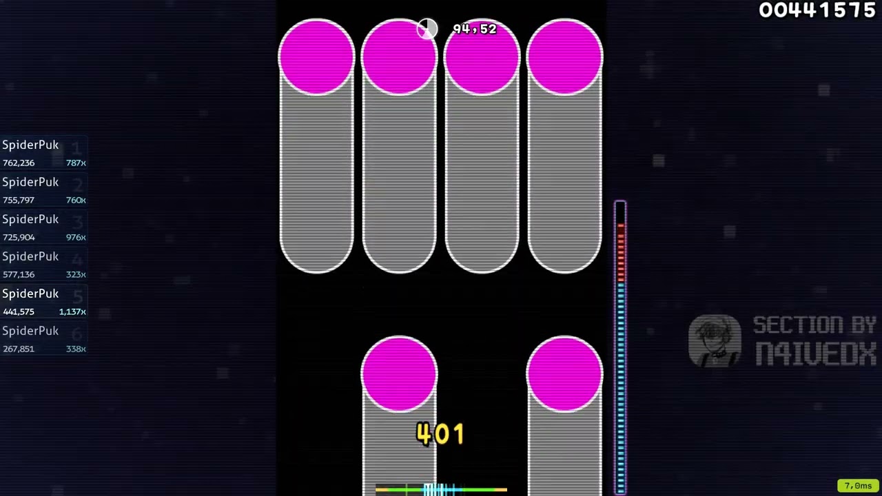 Osu!Mania: Stained Brutal Calamity by DM DOKURO (4k, 94,22% acc)