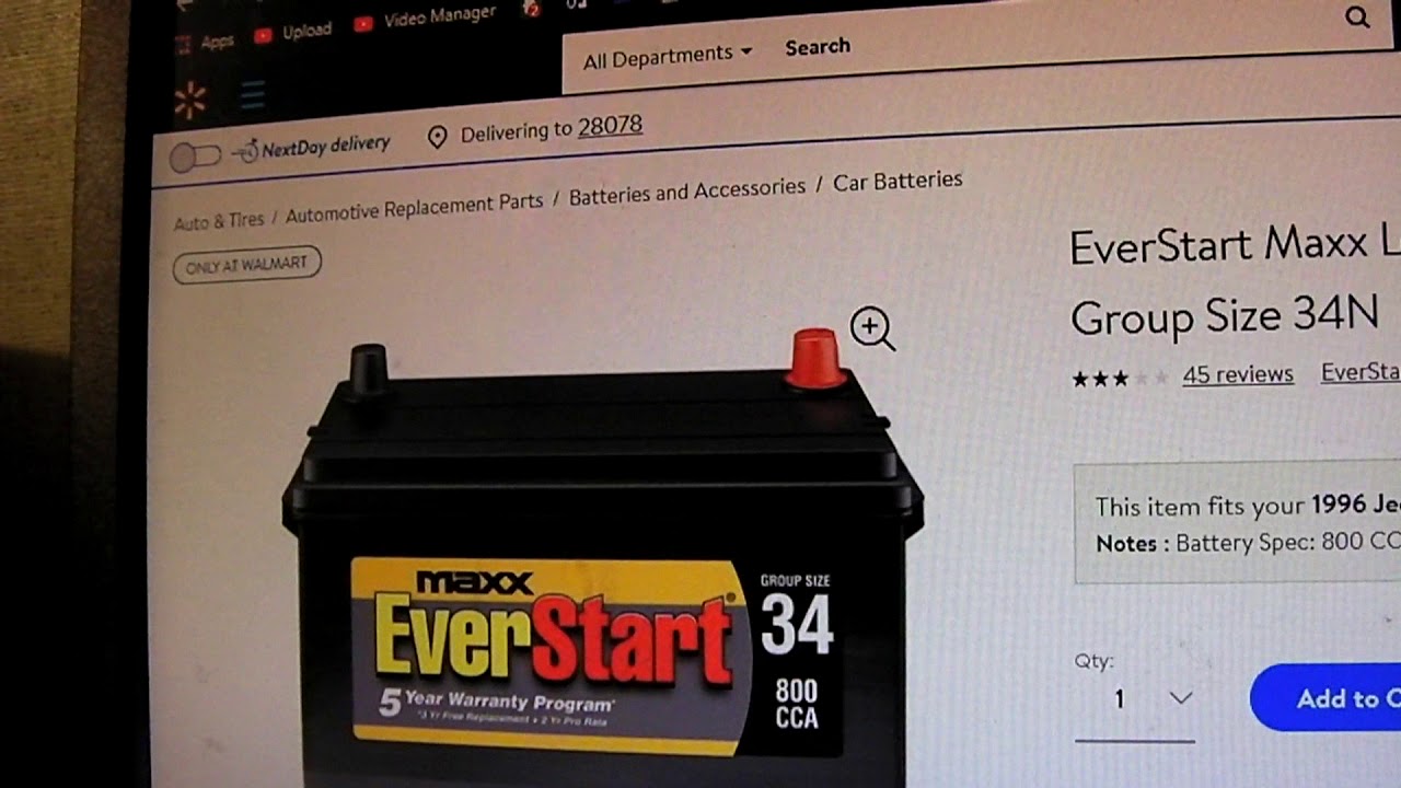 If you're buying a car battery, skip the auto parts store!