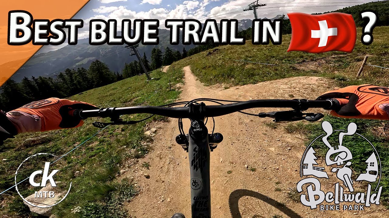 Forest Bump - Bellwald | Ist das der beste blaue Trail in der Schweiz? | Full Run | ck MTB