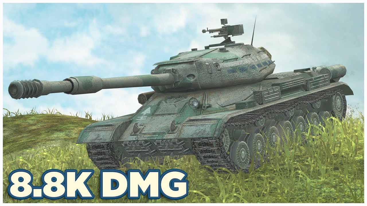 ИС-4 • 8.8К УРОНА • 5 ФРАГОВ • WoT Blitz