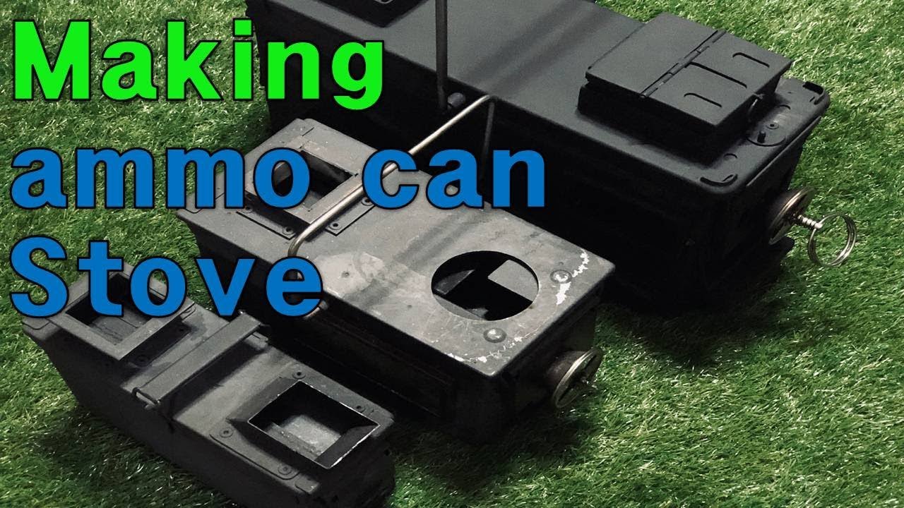 Ammo can stove Series1-3/탄통스토브 시리즈1~3편