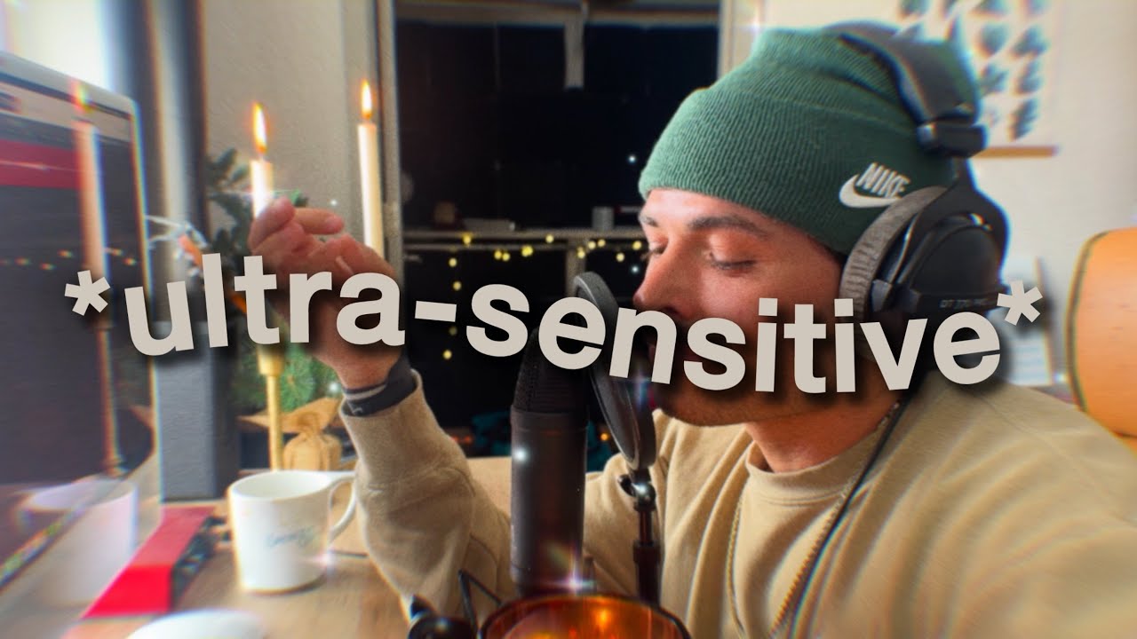 the coziest ASMR ever (slow breathing + warm candle shimmering)