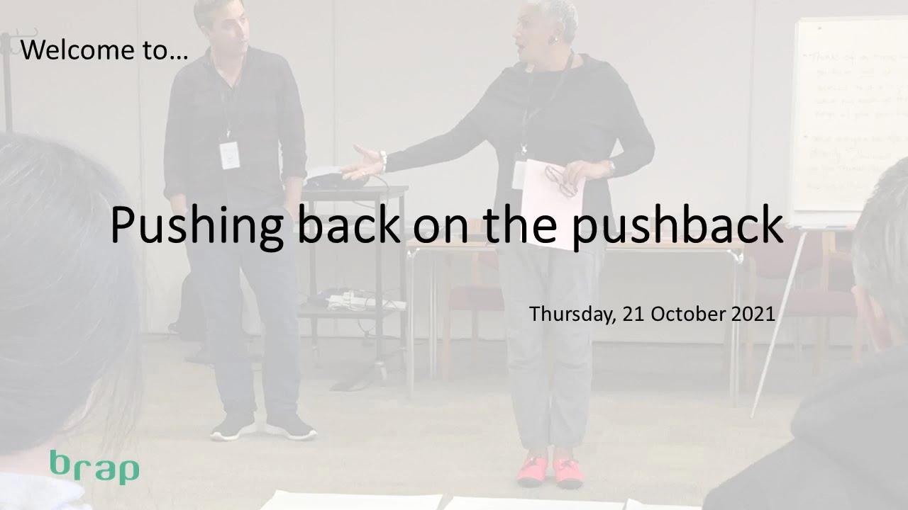 Pushing back on the pushback (21/10/21)