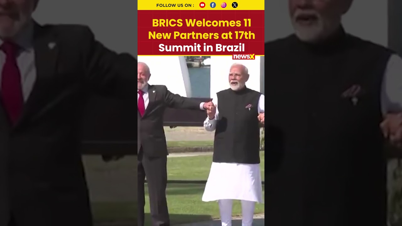 BRICS Grows Bigger 11 Countries Join Alliance at Brazil Summit #brics2025 #bricssummit2025 #pmmodi