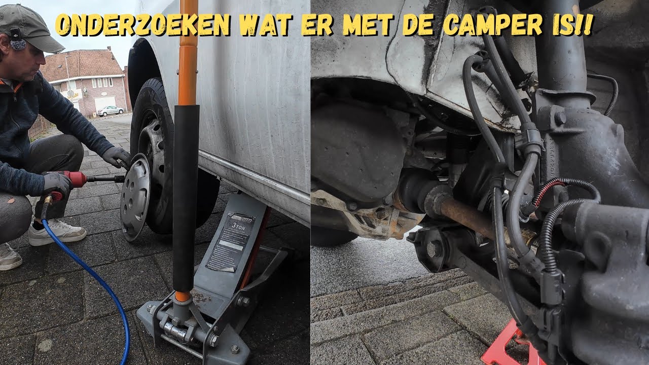 Onderzoeken wat er met de Camper is!!