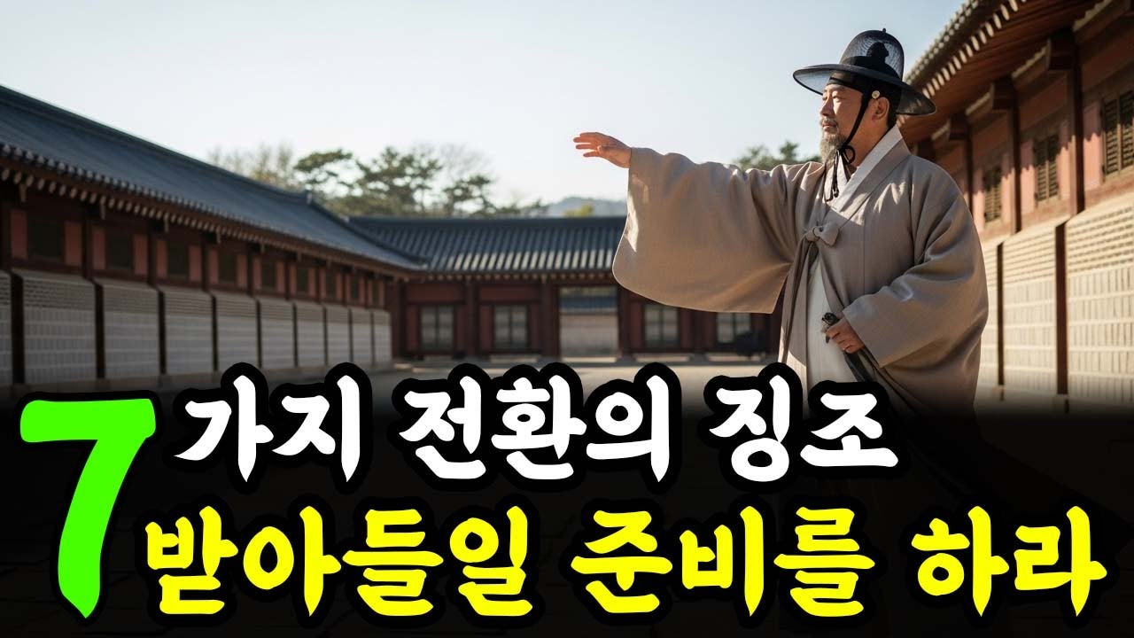 인생을 바꿀 만큼 큰 대운이 다가오기 전, 7가지 신호가 먼저 나타난다 | 인생 철학 | 고인의 가르침