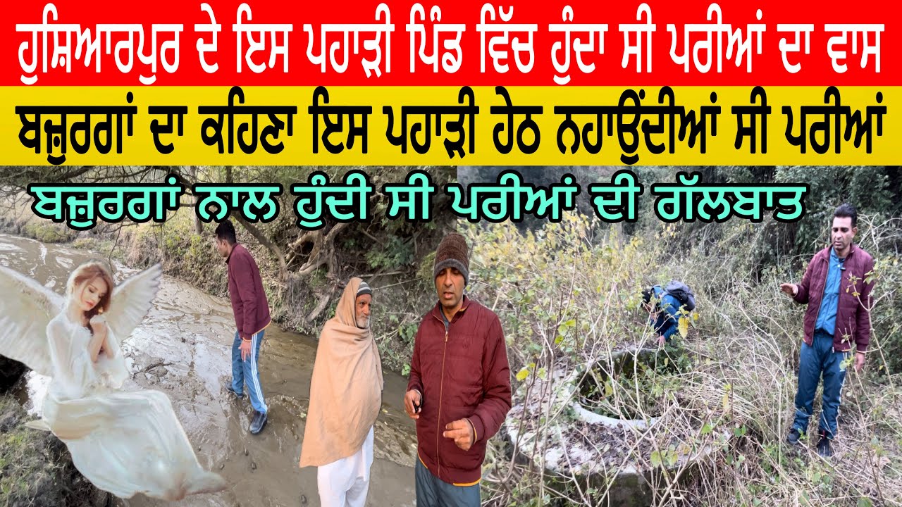 ਹੁਸ਼ਿਆਰਪੁਰ ਦੇ ਇਸ ਪਹਾੜੀ ਪਿੰਡ ਵਿੱਚ ਹੁੰਦਾ ਸੀ ਪਰੀਆਂ ਦਾ ਵਾਸ | ਬਜ਼ੁਰਗਾਂ ਨਾਲ ਹੁੰਦੀ ਸੀ ਪਰੀਆਂ ਦੀ ਗੱਲਬਾਤ