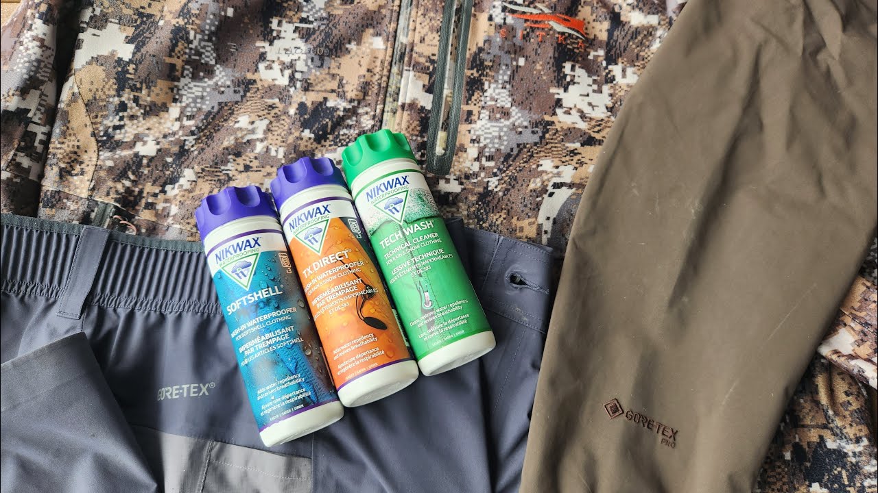 Clean your GORETEX Fishing and Hunting Rain Gear the RIGHT WAY! Demo and Pro Tips 