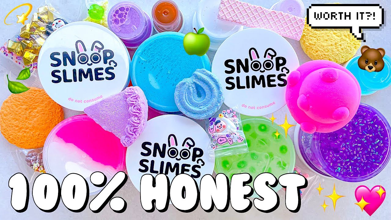 $120 Snoop Slimes Famous TikTok & Instagram Slime Shop Review Unboxing 💖🐇