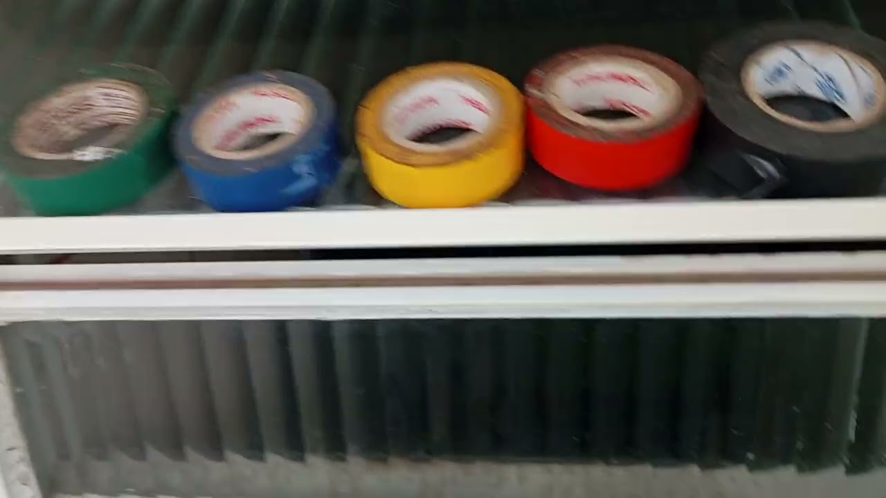 Marcação De fios Com fita Isolante colorida , Parte eletrica treey wei