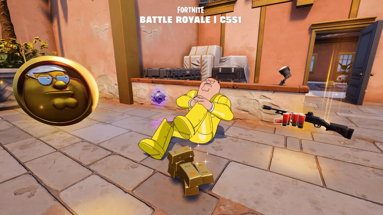 Fortnite Peter Griffin Boss in Chapter 5 (Special Elimination)