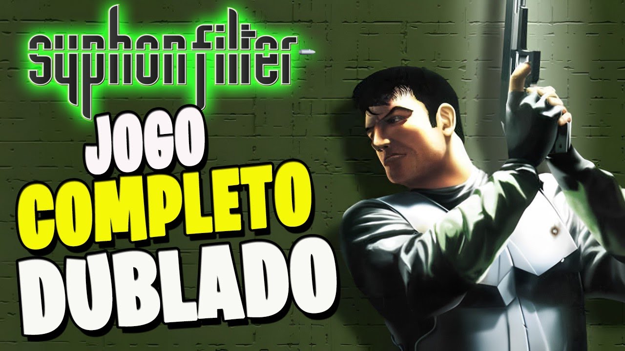 SYPHON FILTER 1- PLAYSTATION - ATÉ ZERAR/ DETONADO - DUBLADO  PT-BR